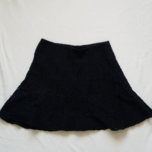 Express black mini skirt